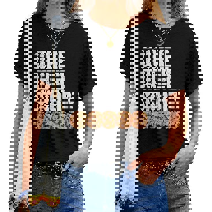 Cookie Dealer Security Cookie Dealer Scout For Girls Women T-shirt