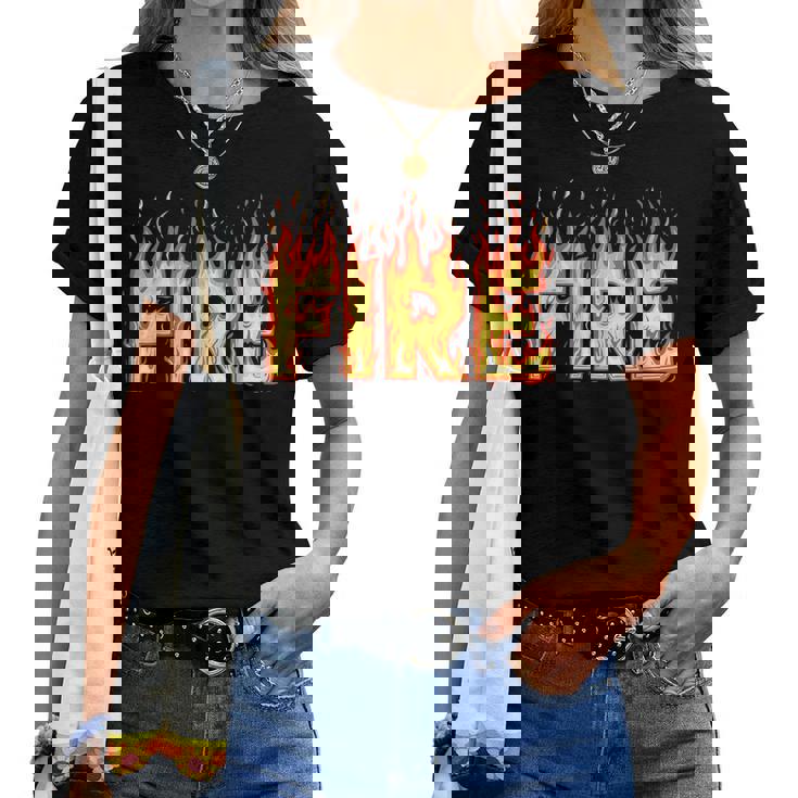 Costume De Flamme De Feu Pour Adulte Enfant Homme Et T-shirt femme
