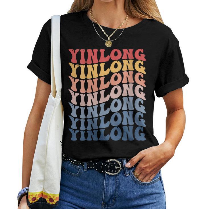 Dinosaure Rétro Yinlong Groovy T-shirt femme
