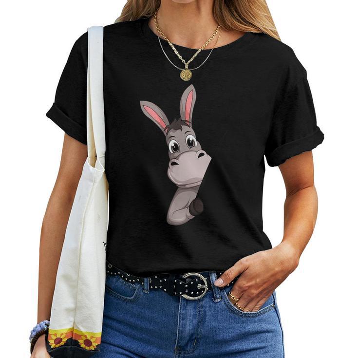 Donkey Children's Boys Girls Women's T-shirt Frauen