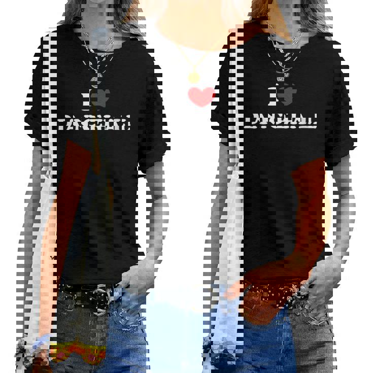Me Encanta El Dancehall Me Encanta El Dancehall Cuello Camiseta de mujer