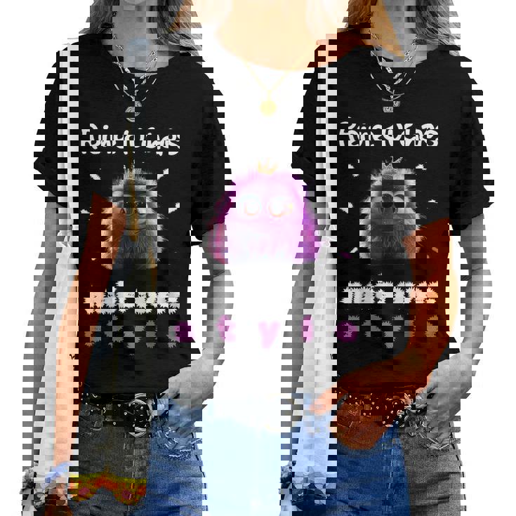 Enfant Humour Reine Du Chaos Cadeau Anniversaire Fille T-shirt femme