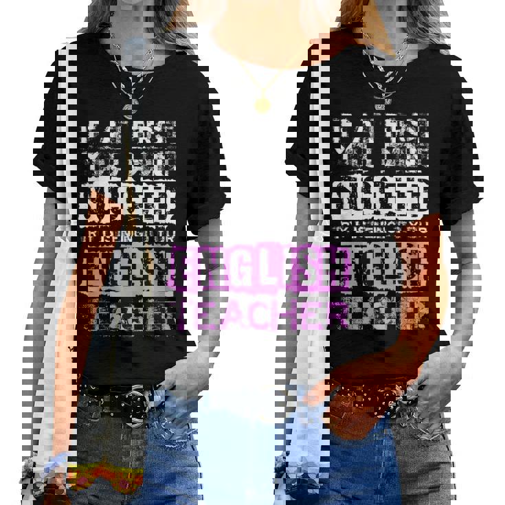 English Teacher Camiseta de mujer