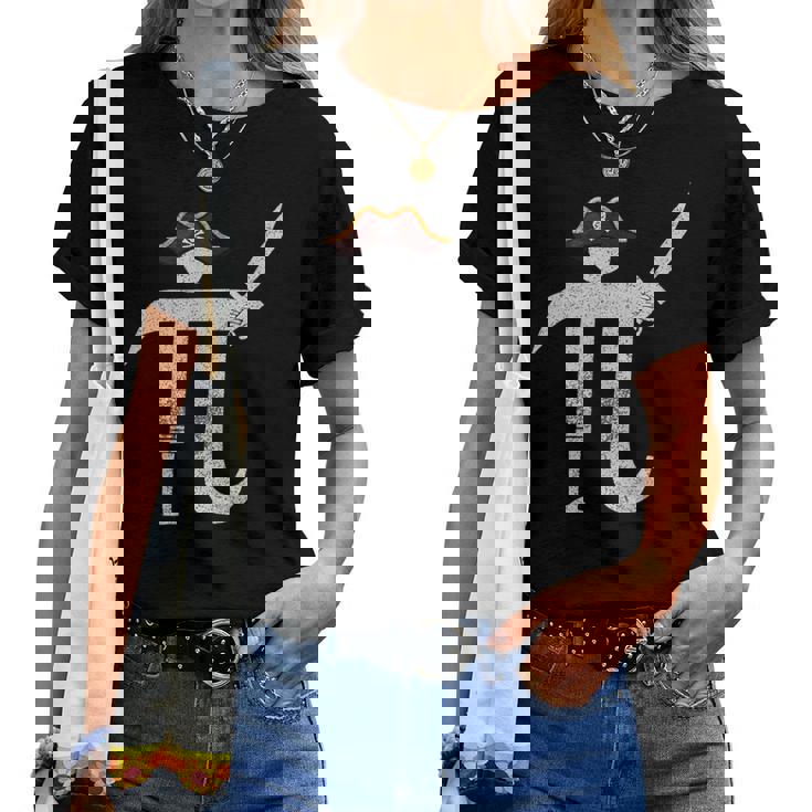 Pi Day Pi Rate Science & Math Teacher Happy Pi Day Women T-shirt