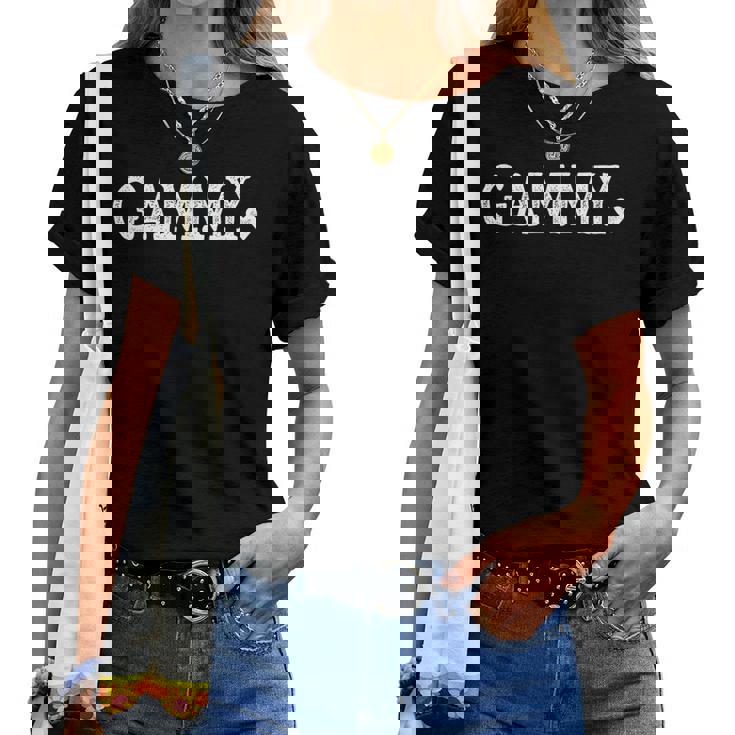 Gammy For With Heart Love Gammy Women T-shirt