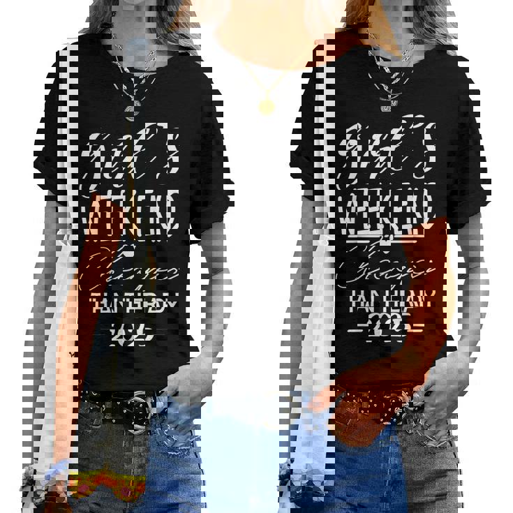 Girls Weekend 2025 Girls Trip 2025 Vacation Matching Women T-shirt