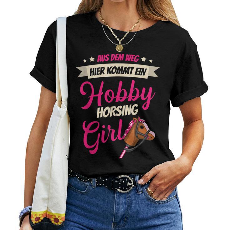 Hobby Horse Girls' Riding Hobby Horsing For Hobby Horse Fan T-shirt Frauen