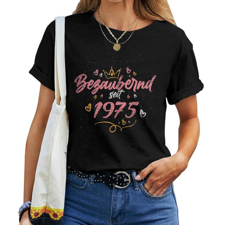 Ladies Charming Since 1975 45Th Birthday T-shirt Frauen