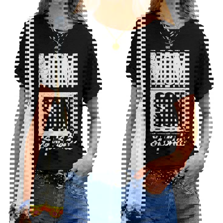 Mommy Son Squad Mom Sons Matching Mother's Day Mother Son Women T-shirt