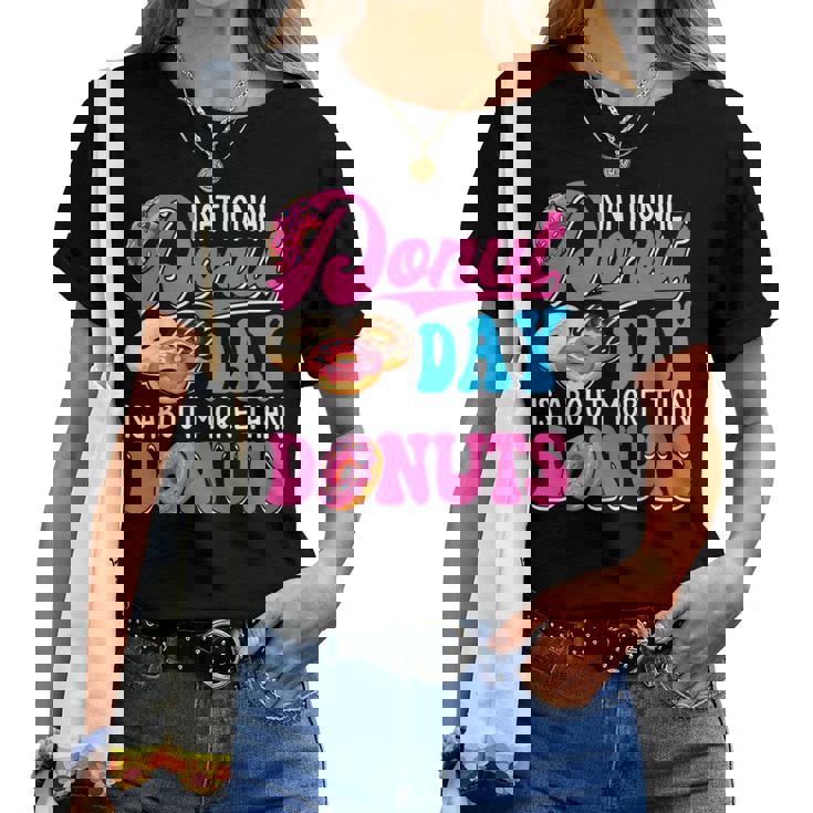 National Donut Day Doughnut Food Lover Boys Girls Women T-shirt