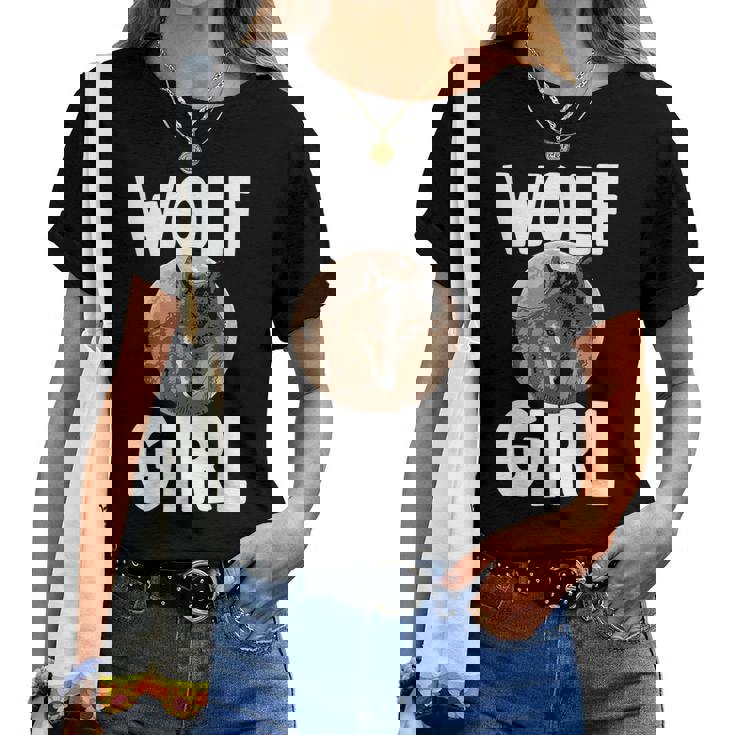 T Shirt Loup Pleine Lune T-shirt De Meute De Loups Au Clair De Lune T-