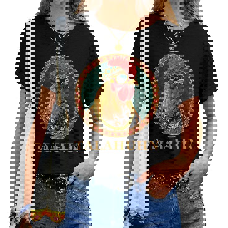 Talahuhn Outfit For Rap Hip-Hop Fans Meme Tala Chicken T-shirt Frauen