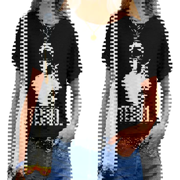 Techno Costume De Religieuse – Drôle De Religieuse T-shirt femme