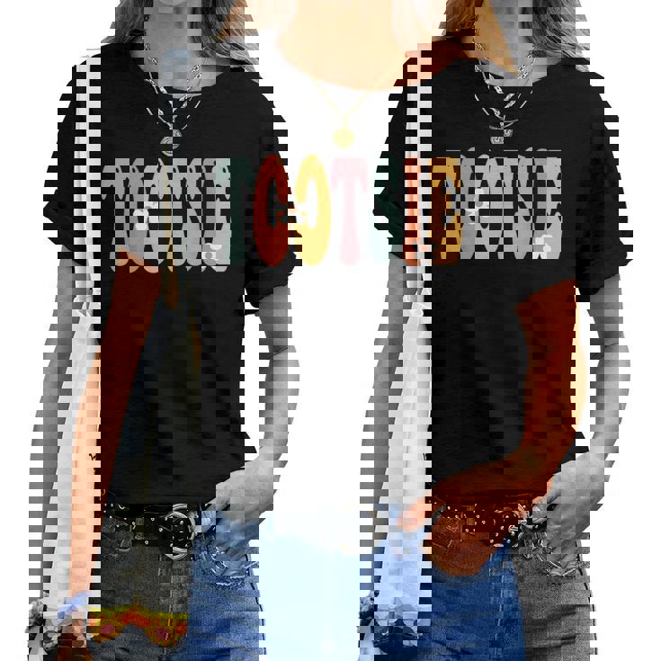 Tootsie Retro Groovy Mom Cute Mother's Day Grandma Women T-shirt