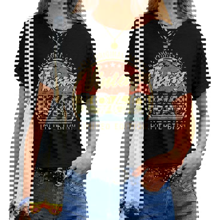 Vintage 1960 Edición Limitada Retro Hecho En 1960 Hombres Es Camiseta de mujer