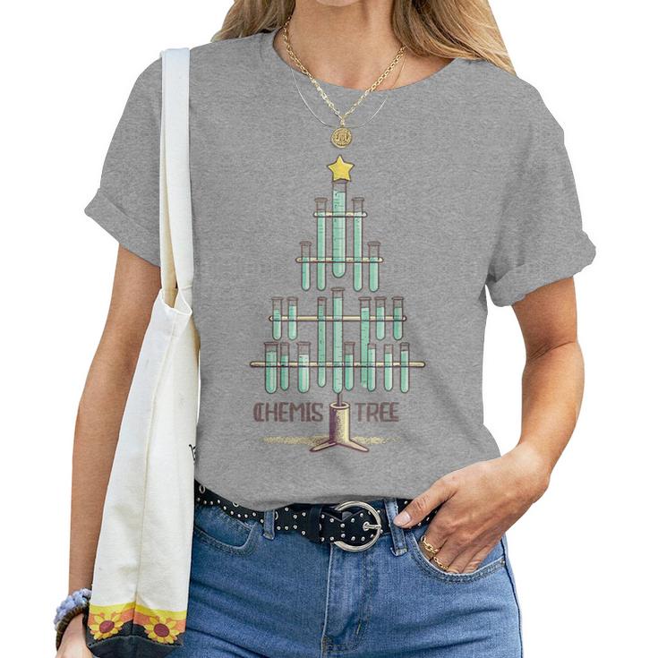 Oh Chemistree Christmas For Chemistry Teacher Chemistree T-shirt Frauen