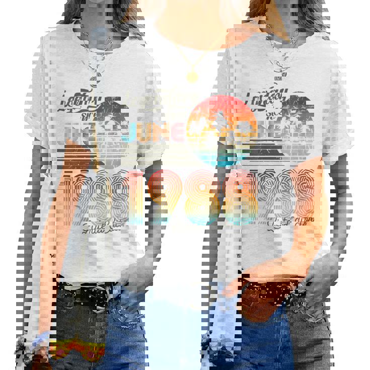 Birthday Legendary Since June 1988 Women T-shirt