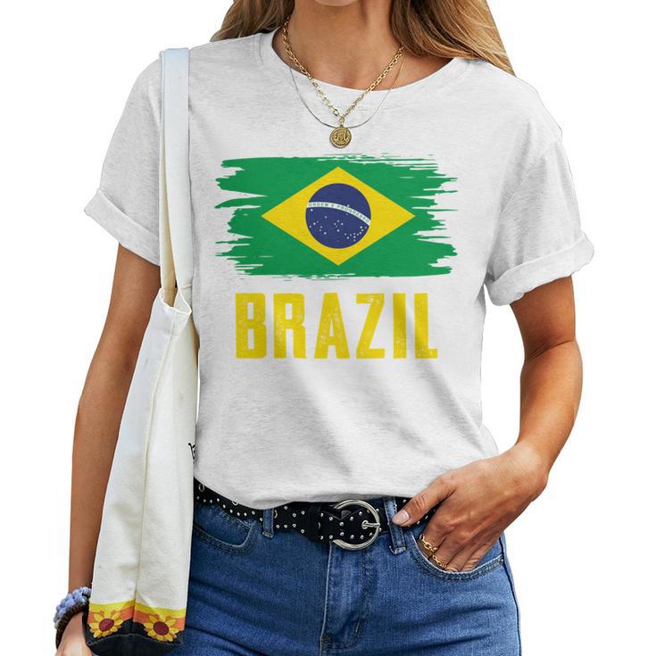 T-shirt Brésil Drapeau Brésilien - Taille L - 100% Coton - Occasion En Excellent état - Unisexe
