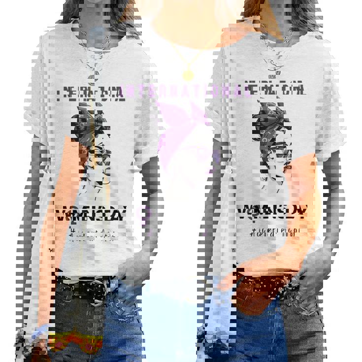 Día Internacional De La 2025 Acelerar La Acción 8 De Marzo Camiseta de mujer