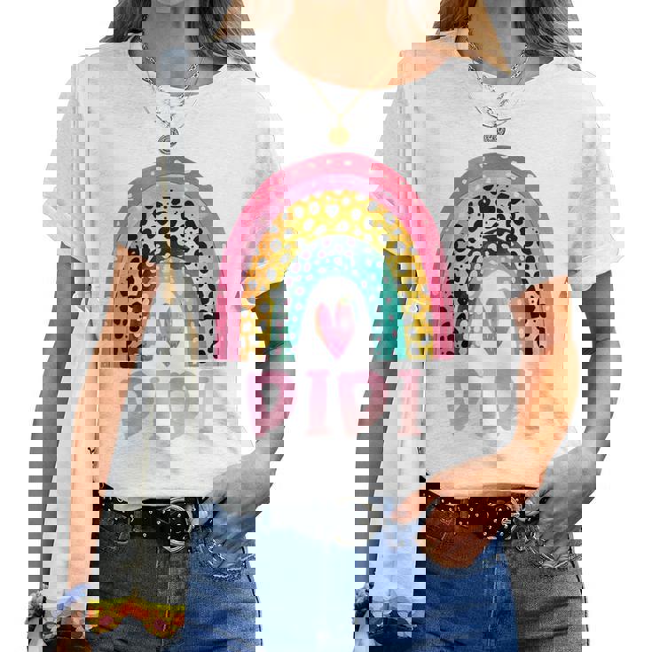 Didi Rainbow Mother's Day Love Cute Women T-shirt