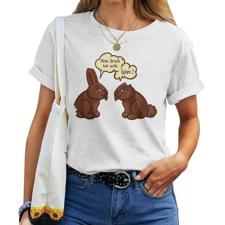 Easter Bunny Easter Easter Outfit Easter Bunny T-shirt Frauen