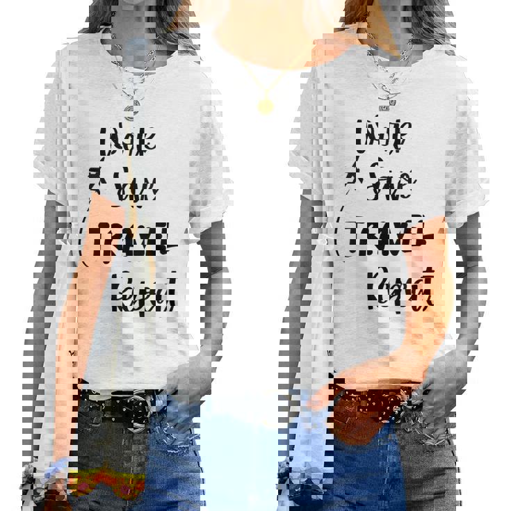 Prendre L'avion Lesoyages Et Lesacances T-shirt femme