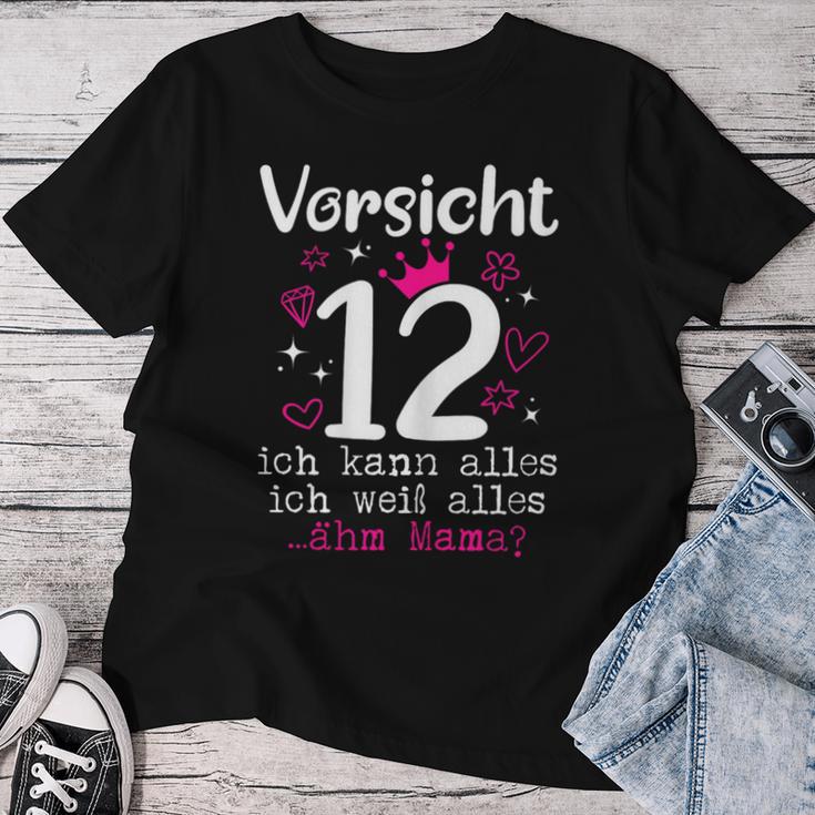 12 Geburtstag Mädchen -Orsicht 12 Jahre Nager T-shirt Frauen Lustige Geschenke