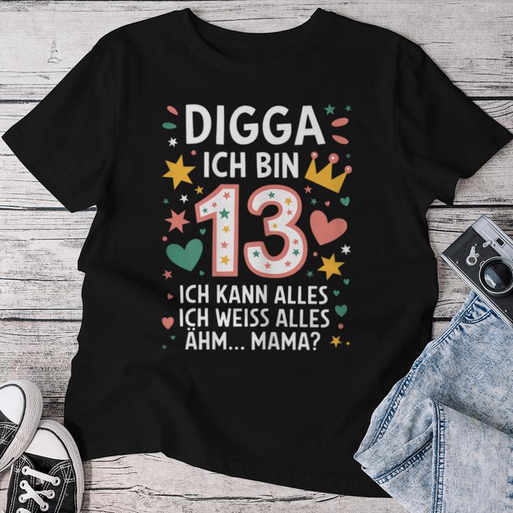 13Th Birthday Girl 13 Years 2011 Decoration T-shirt Frauen Lustige Geschenke