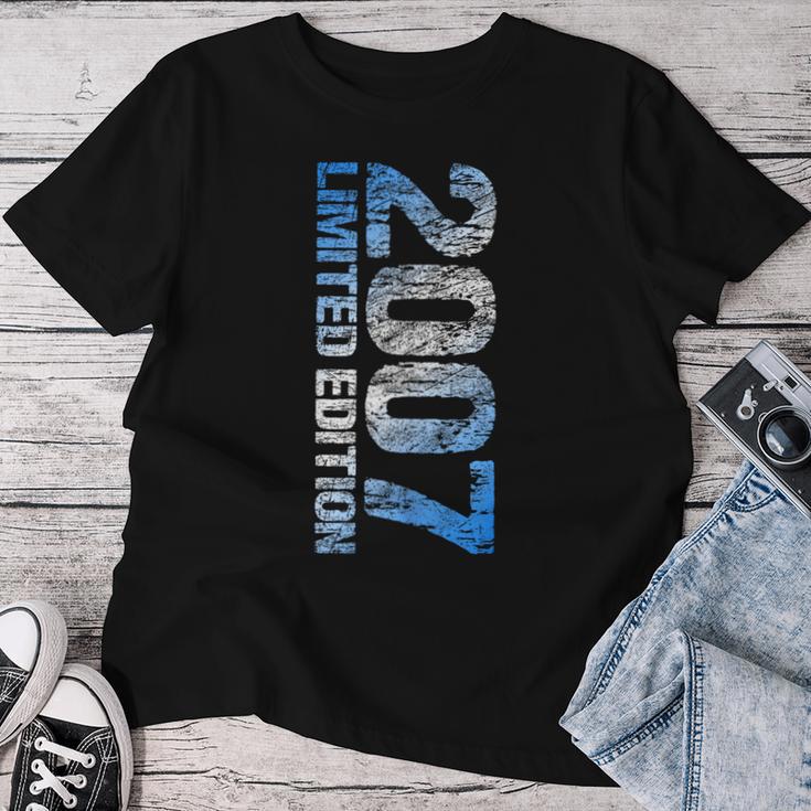 16Th Birthday 2007 Boy Girl 16 Years Limited Edition T-shirt Frauen Lustige Geschenke