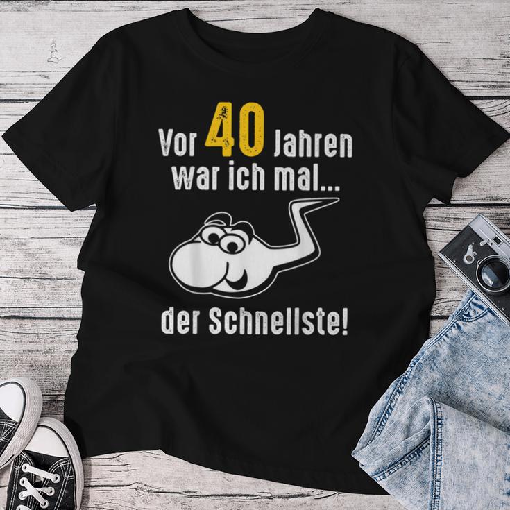 40Th Birthday Man Woman 40 Years 1984 Decorative T-shirt Frauen Lustige Geschenke