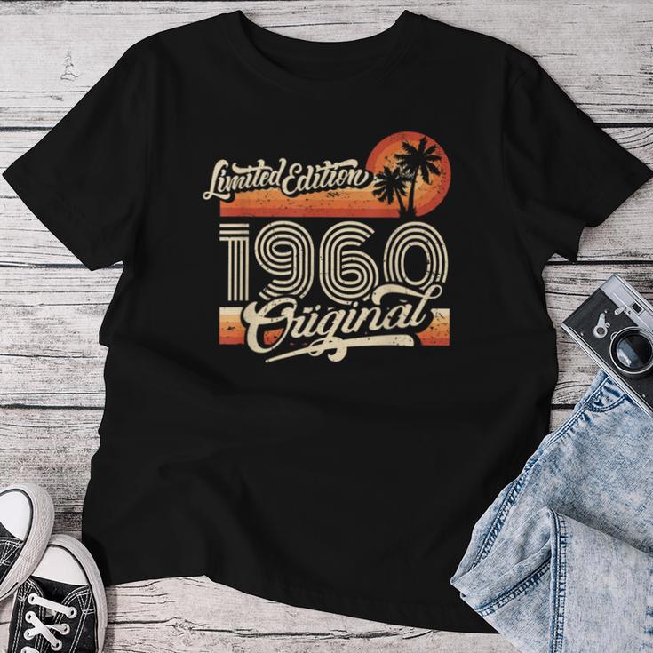 65Th Birthday Original Womenintage 1960 T-shirt Frauen Lustige Geschenke