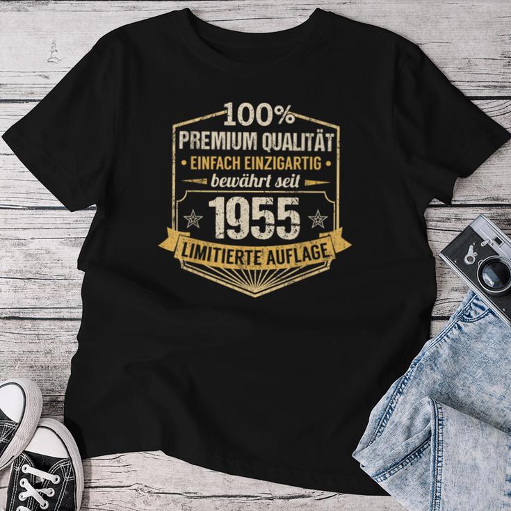 66Th Birthdayintage 1955 Man Woman Unique T-shirt Frauen Lustige Geschenke