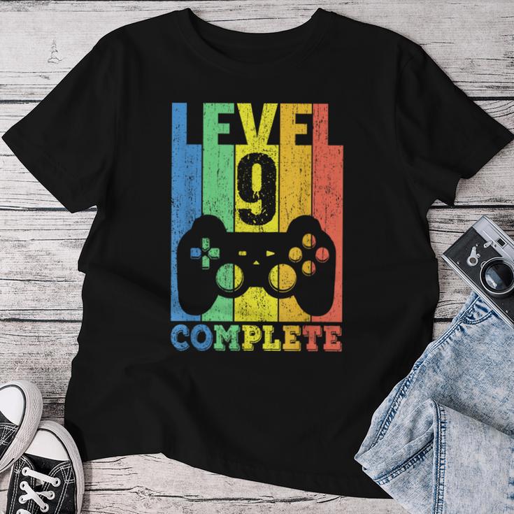 9Th Birthday Boy Girl Level 9 Years 2014 T-shirt Frauen Lustige Geschenke