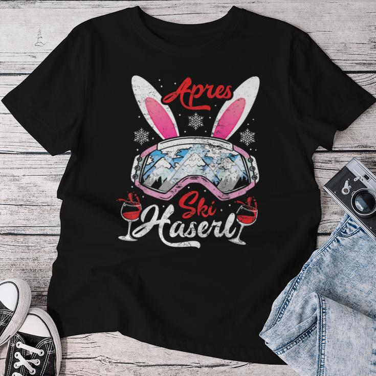 Apres-Ski Haserl Ski Bunny Winter Sports Women's Ski Party T-shirt Frauen Lustige Geschenke