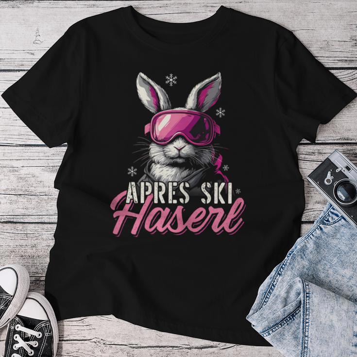 Apres Ski Haserl Skihaserl Skier Party Crew Women's T-shirt Frauen Lustige Geschenke