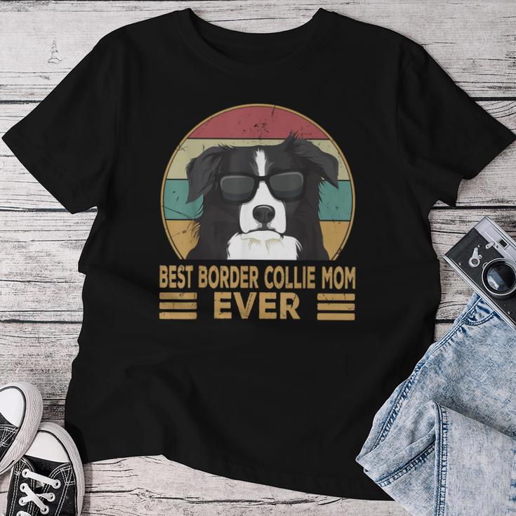 Best Border Collie Mom Ever Dog Mum T-shirt Frauen Lustige Geschenke