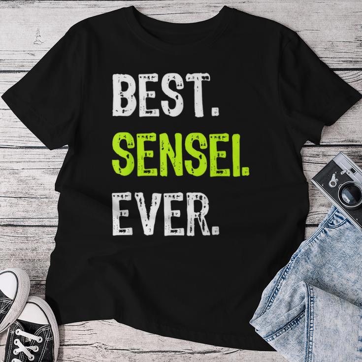 Best Sensei Ever Martial Arts Teacher T-shirt Frauen Lustige Geschenke