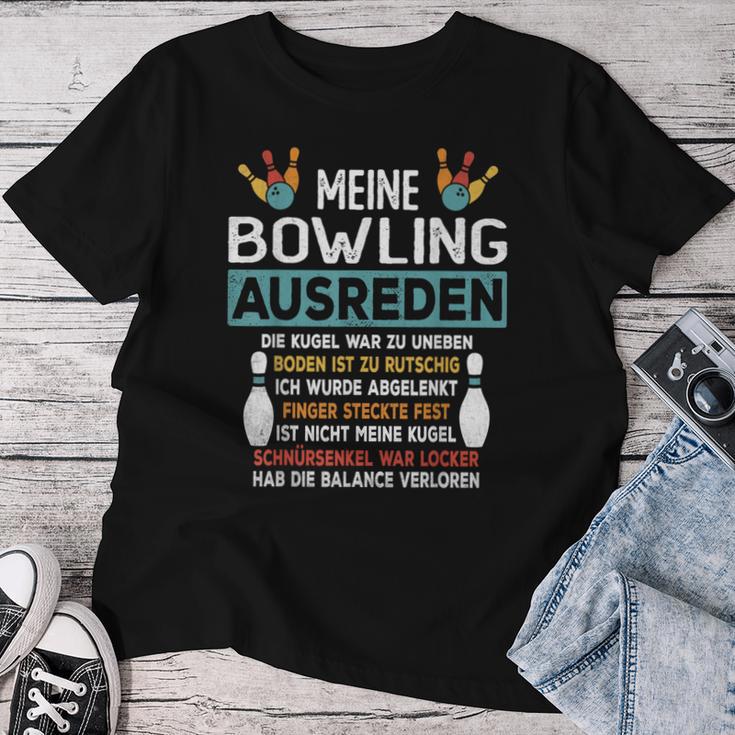 Bowling Women's Bowling Sayings Retro Bowling T-shirt Frauen Lustige Geschenke