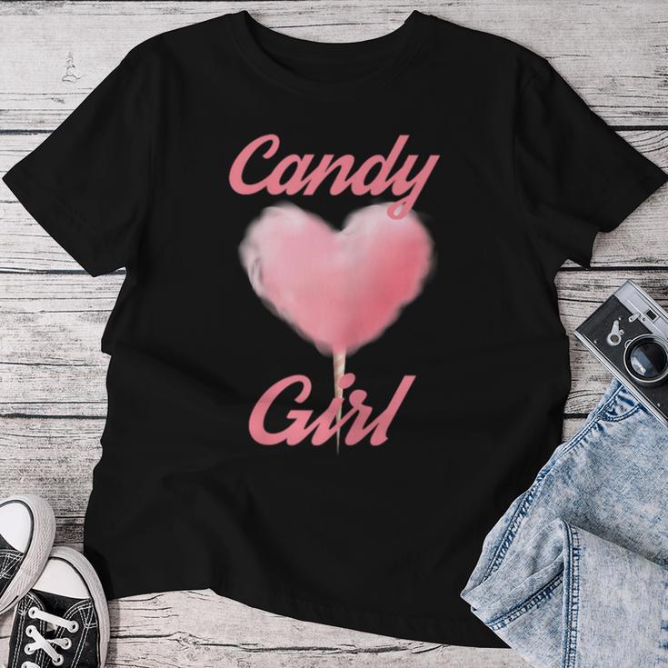 Candy Floss Women's Girls Juniors Women's T-shirt Frauen Lustige Geschenke