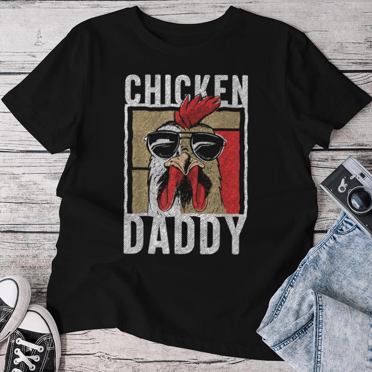 Chicken Daddy A Fun For Every Cockerel In The Basket S T-shirt Frauen Lustige Geschenke