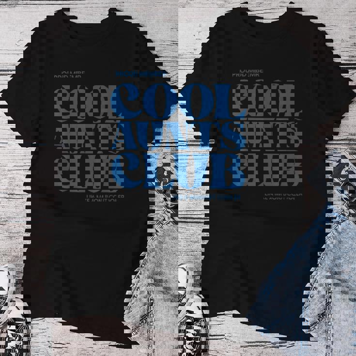 Cool Aunts Club Promocionado A Tía Cool Aunt Auntie Camiseta de mujer Regalos divertidos