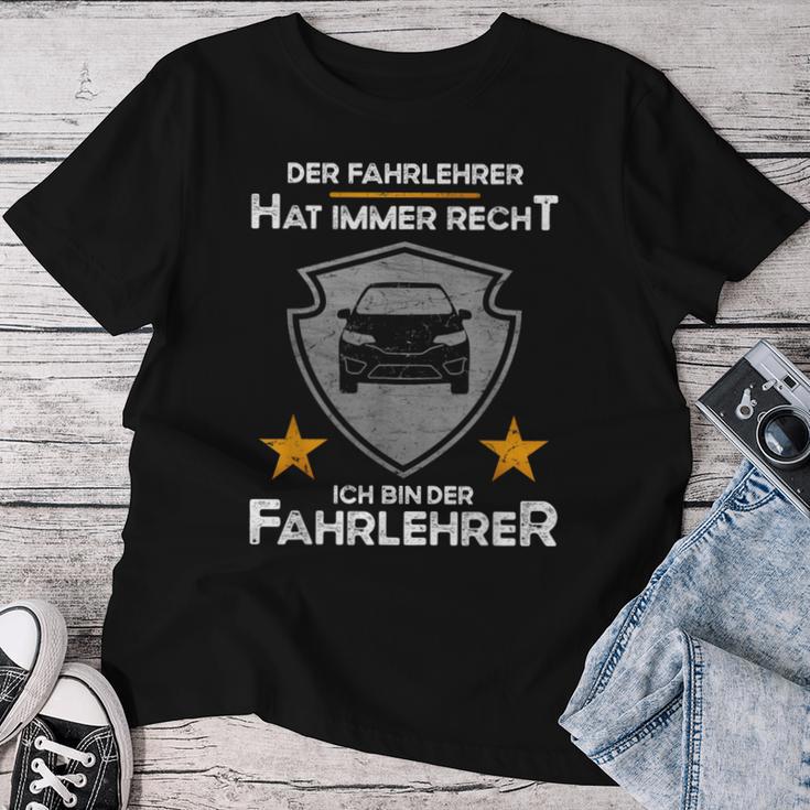 Driving Teacher Training Driving Test Thank You Driving School Teachers T-shirt Frauen Lustige Geschenke