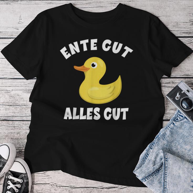 Duck Good Everything Good Squeaky Duck Yellow Duck T-shirt Frauen Lustige Geschenke