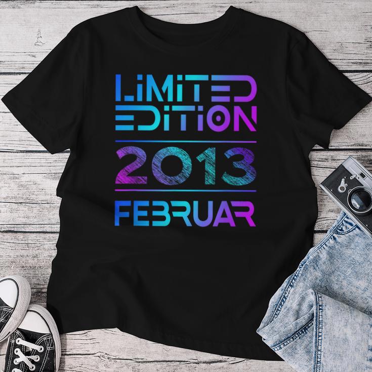 Februar 2013 Junge Mädchen 12 Geburtstag Limited Edition T-shirt Frauen Lustige Geschenke