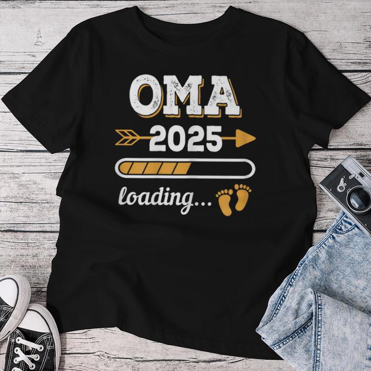 Grandma 2025 Loading Future Grandmother 2025Intage T-shirt Frauen Lustige Geschenke