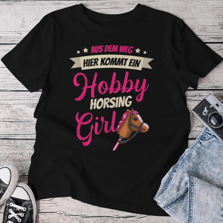 Hobby Horse Girls' Riding Hobby Horsing For Hobby Horse Fan T-shirt Frauen Lustige Geschenke