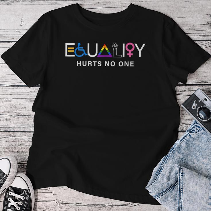 Hurts No One Lgbtq Pride Menschenrechte Männer Frauen T-shirt Frauen Lustige Geschenke