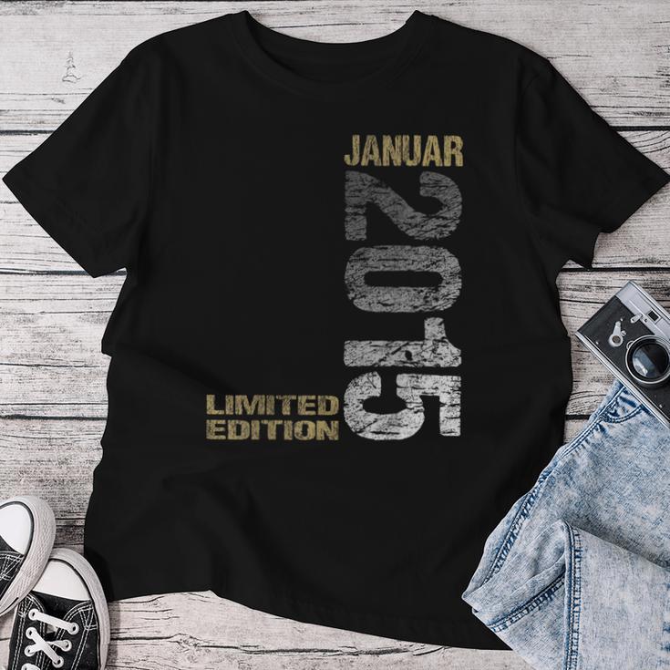 January 2015 Boy Girl 10Th Birthday Limited Edition T-shirt Frauen Lustige Geschenke