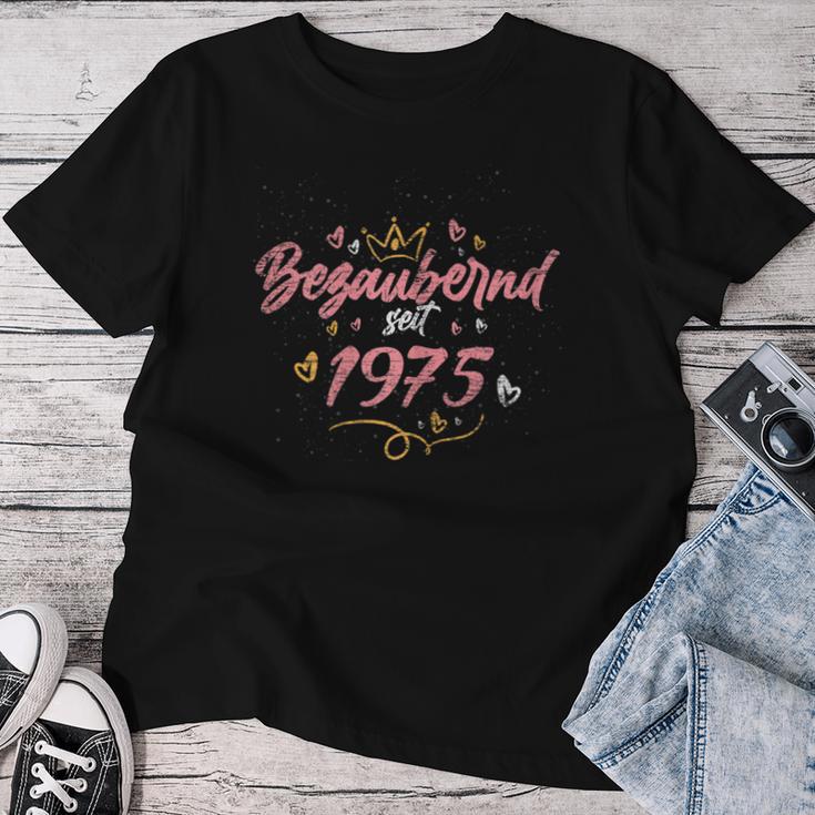 Ladies Charming Since 1975 45Th Birthday T-shirt Frauen Lustige Geschenke