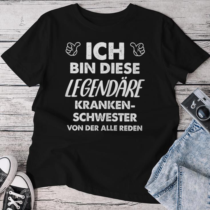 I Am This Legendary Nurse T-shirt Frauen Lustige Geschenke